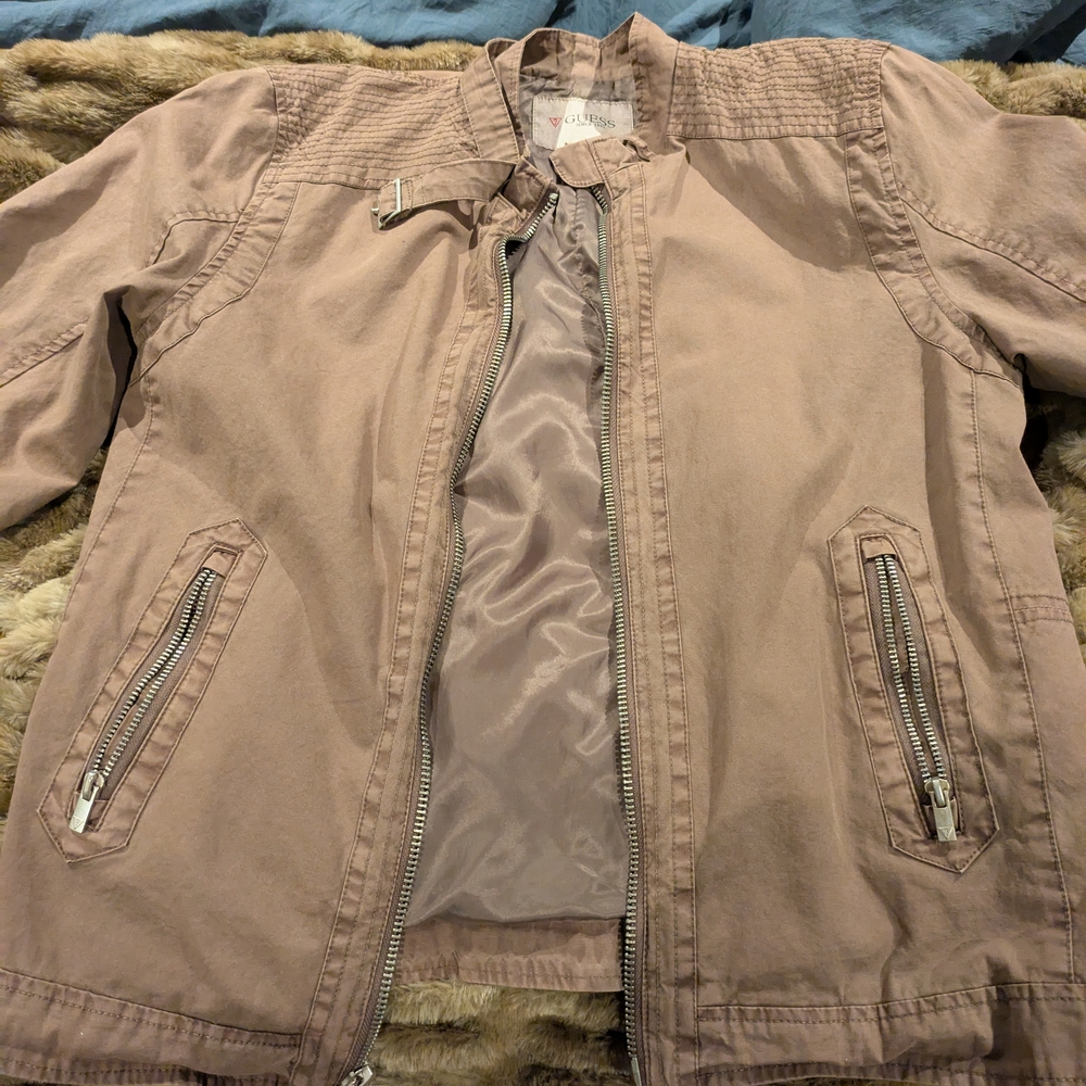 Guess Tan Jacket BRAND NEW